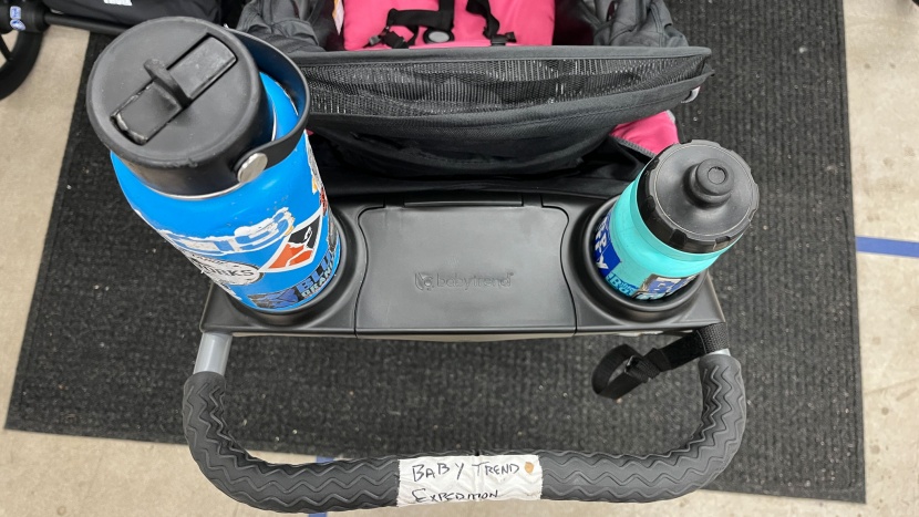 baby trend expedition - the expedition has a parent console, but it isn't designed well and...