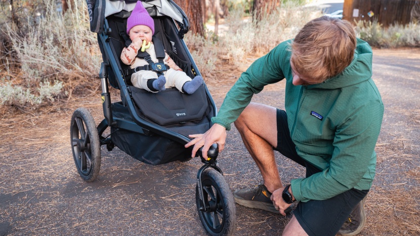 jogging stroller - being able to adjust certain functions on a jogger can make them...