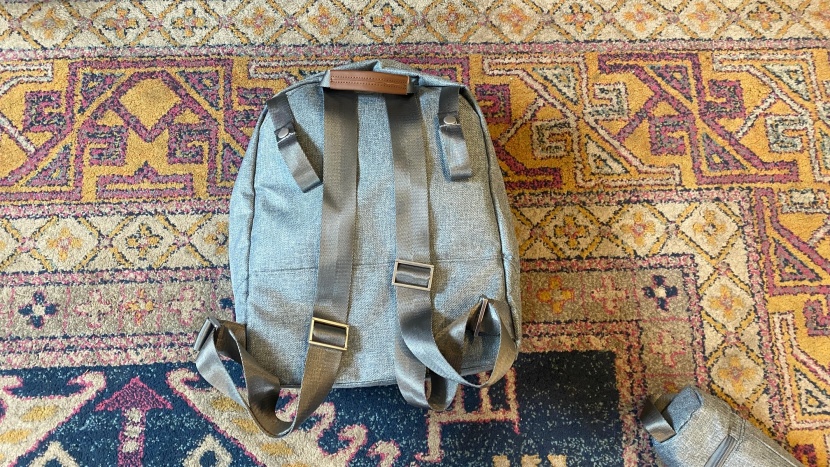 diaper bag - the uppababy changing backpack comes with stroller straps, but we...