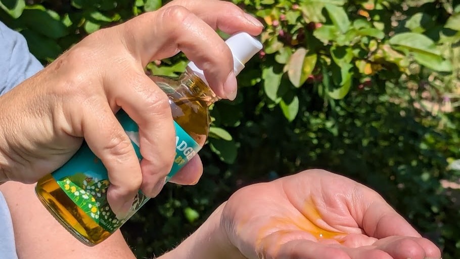 baby oil - the badger baby oil has a thicker consistency than most of the...