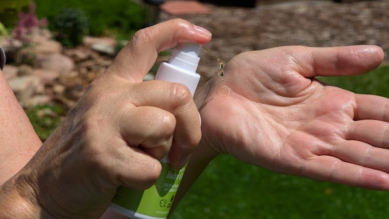 baby oil - we think a great pump top is the way to go for baby oil, like that...