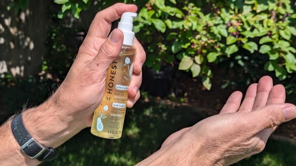 baby oil - the pump top on the honest oil make it super easy to use and far...