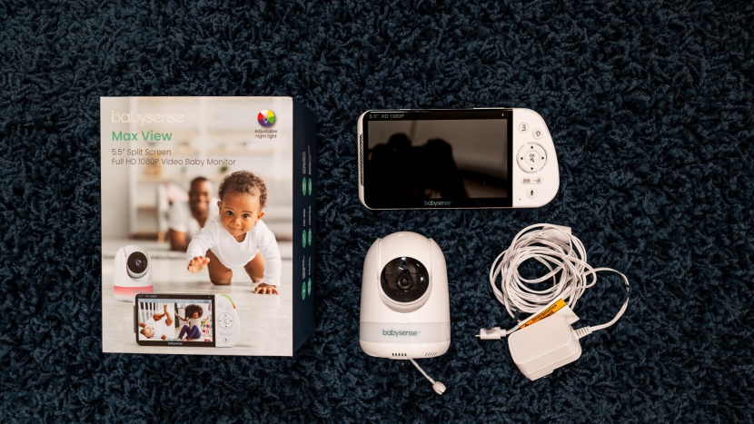 babysense maxview - the maxview is a bare-bones dedicated monitor with only three...