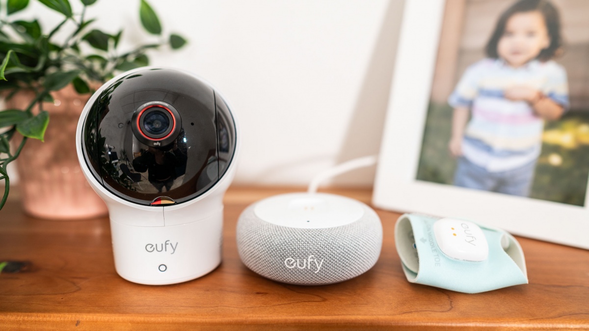 Eufy S340 Review (The Eufy comes with a remote-controlled camera that monitors video and sound, as well as the vitals and movement...)