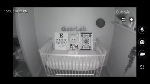 The Cubo's night images are not as clear as those of its...