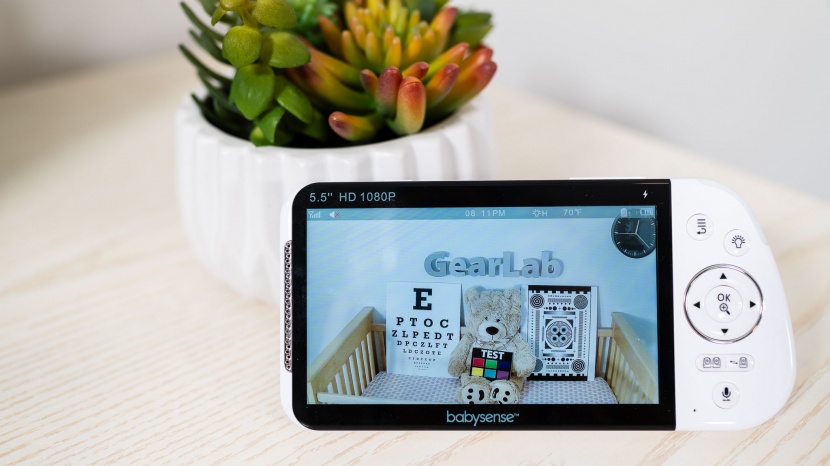 babysense maxview - the babysense monitor has an intuitive interface with easy-to-see...