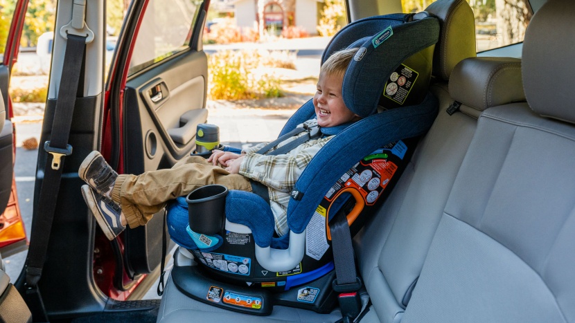 graco turn2me 3-in-1 - the forward-facing belt installation is the easiest installation...