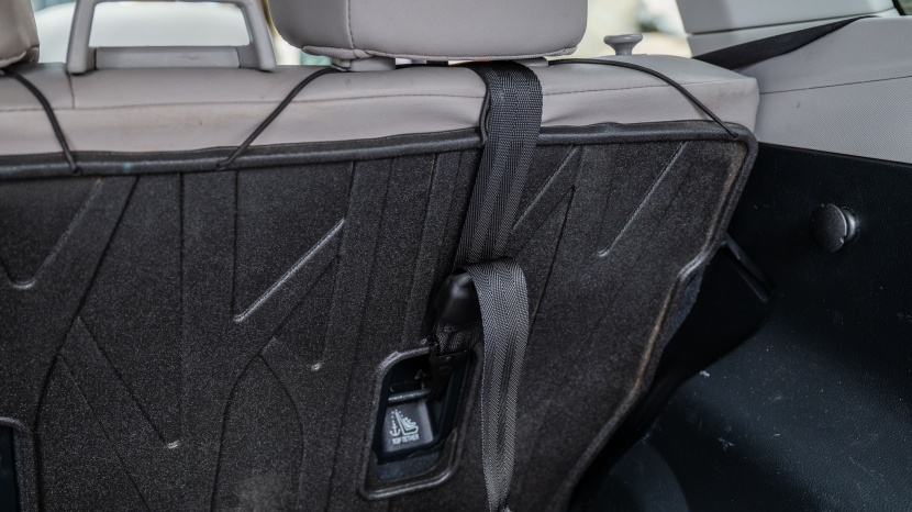 chicco fit 360 - the fit360 tether is attached to the base and goes under the vehicle...