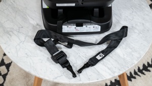 The Poplar has hook-style LATCH connectors that are stored under the...