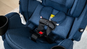 The Turn2Me buckle is harder to press than most, and the harness...