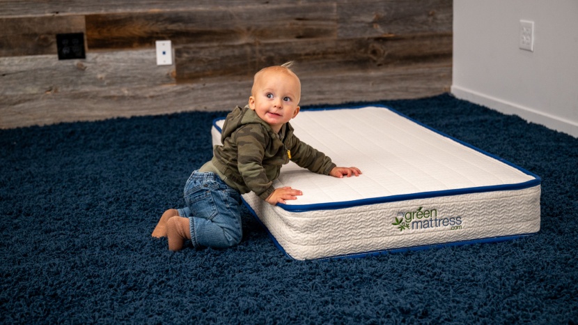 my green mattress emily natural - the emily natural is a quality crib mattress that uses natural...