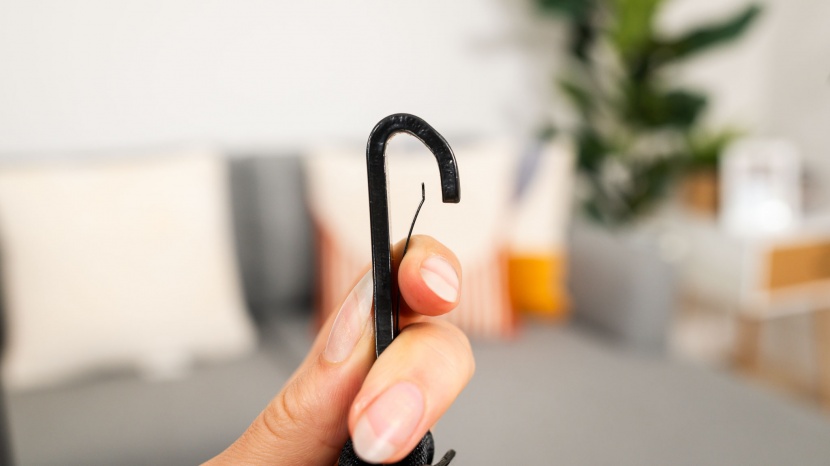 hook-style latch connectors, like the one shown here on the britax...