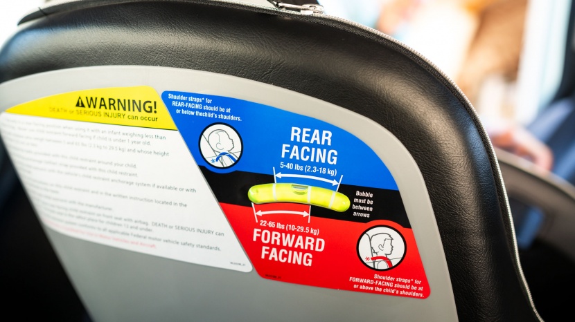 most seats have some kind of indicator to help with proper...