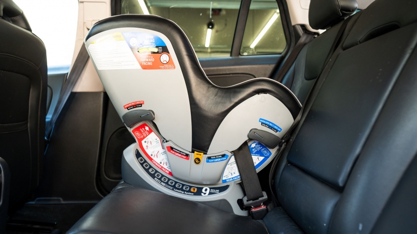 convertible car seat - the belt pathway for the nextfit in rear-facing installation thread...