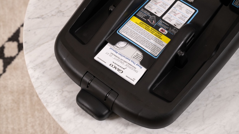 the base on the premier has a place to slide in the manual.