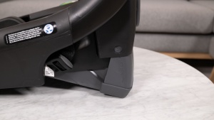 The Premier has a recline adjustment foot on the base.