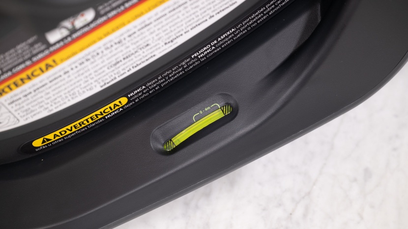 uppababy aria - the recline indictor is somewhat harder to read than more...