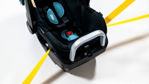 The vehicle belt and the LATCH connectors follow the same belt...