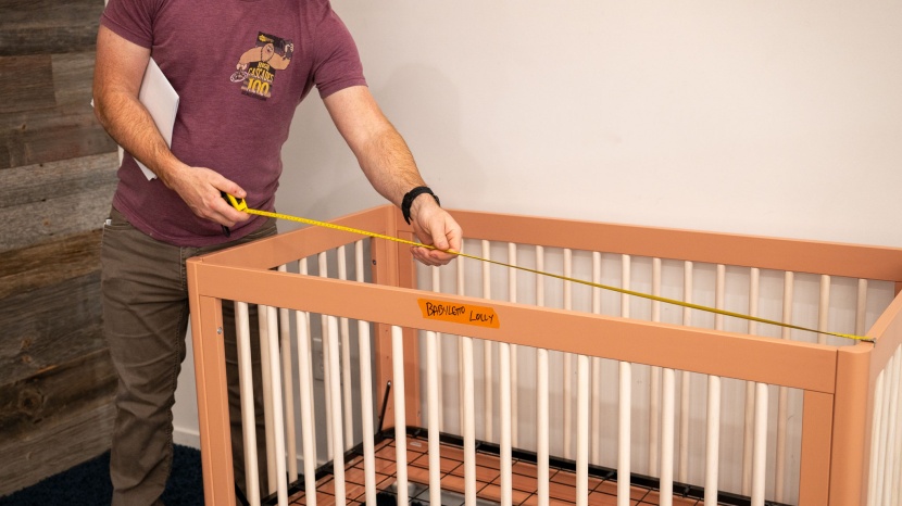 we were able to fit all of our test mattresses in the lolly.