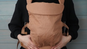 The Wildbird has a soft and wide seating area with a pleated design...