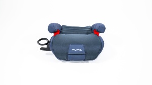 The Nuna is much lighter and smaller as a backless booster. While we...
