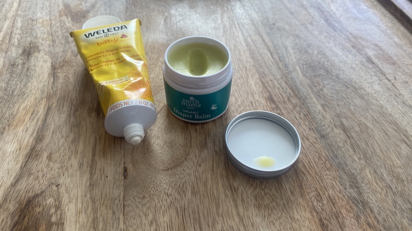 diaper cream - the weleda and earth mama have very different consistencies, but...