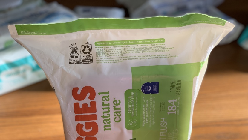 baby wipes - a closer look at the ingredient list for huggies shows what&#039;s inside...