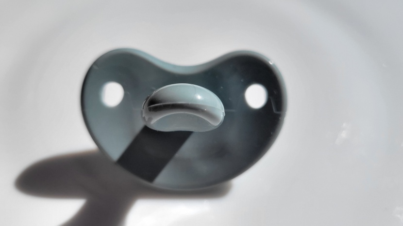 the nuk has a flattened nipple that is somewhat unique in this...
