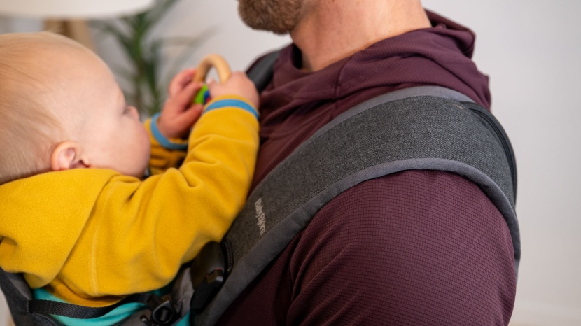babybjorn one - the padding and strap placement on the one help make it comfortable...