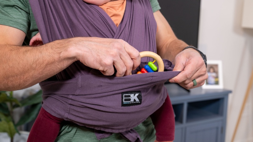 baby k&#039;tan original - the k&#039;tan has a useful stow pocket for quick access items.