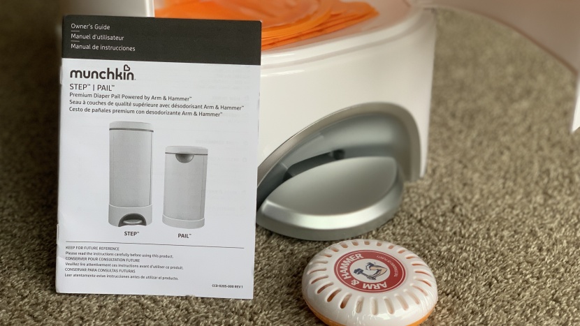 munchkin recommends replacing the arm &amp; hammer baking soda puck...