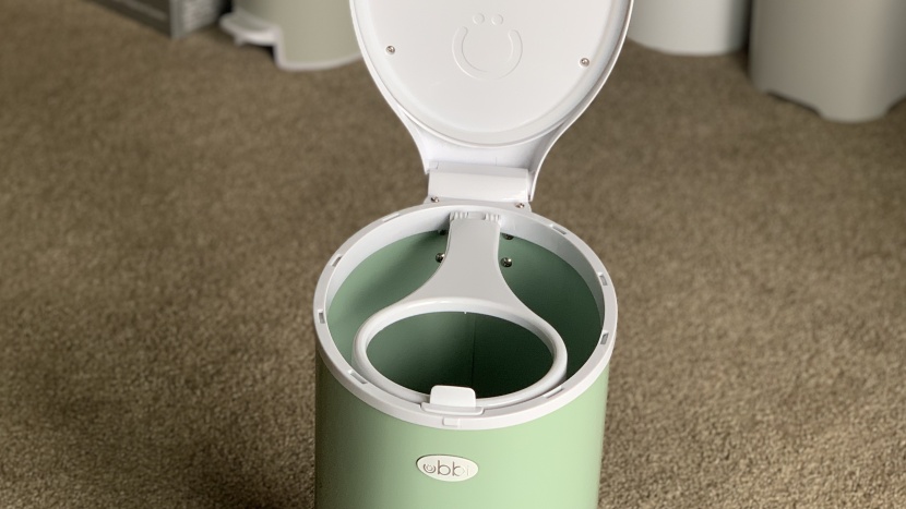 diaper pail - the ubbi steel absorbed odors, retaining an unpleasant scent even...