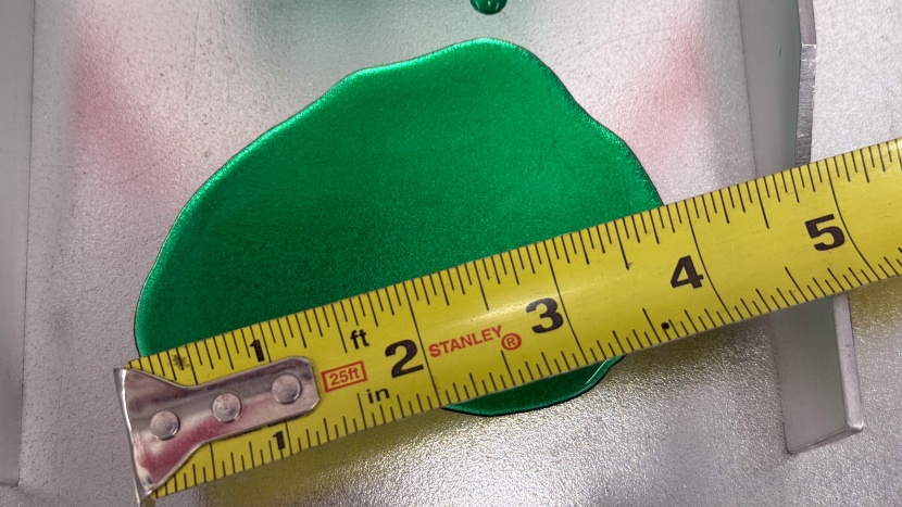 if liquid leaks from a diaper during our testing, we measure and...