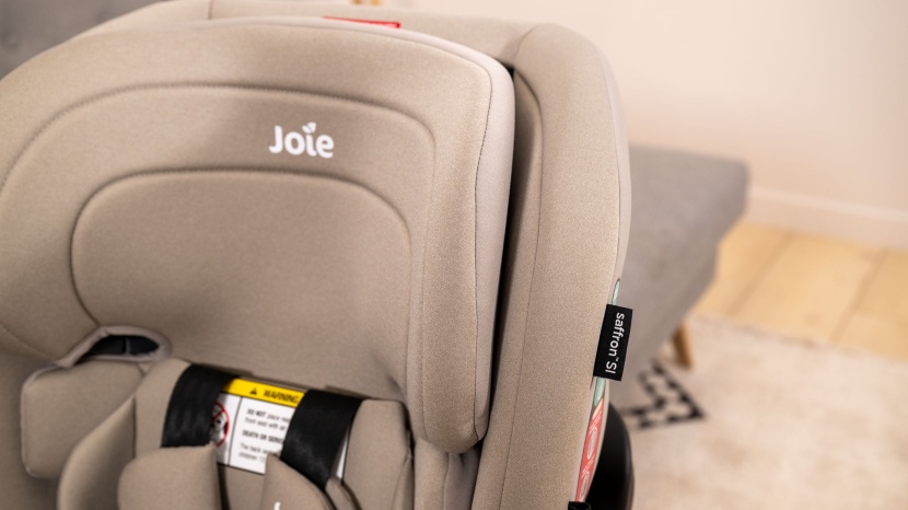 joie saffron si - the saffron fabric is soft enough, and the padding is adequate, if a...