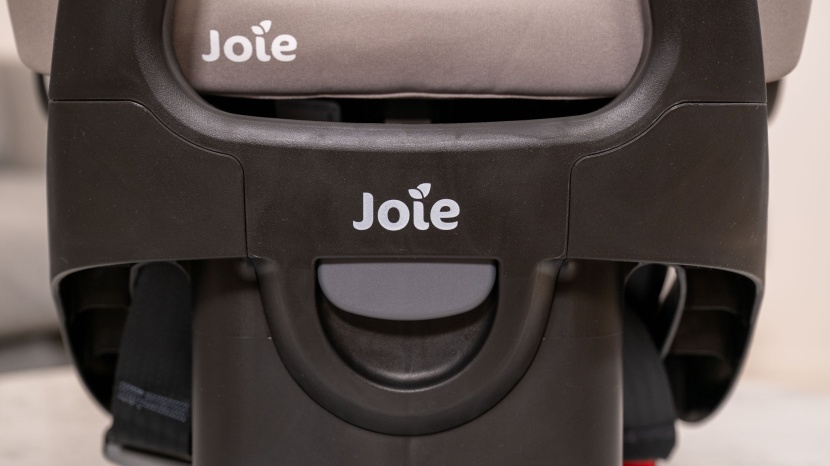 the rue recline adjustment button is located on the foot of the base...