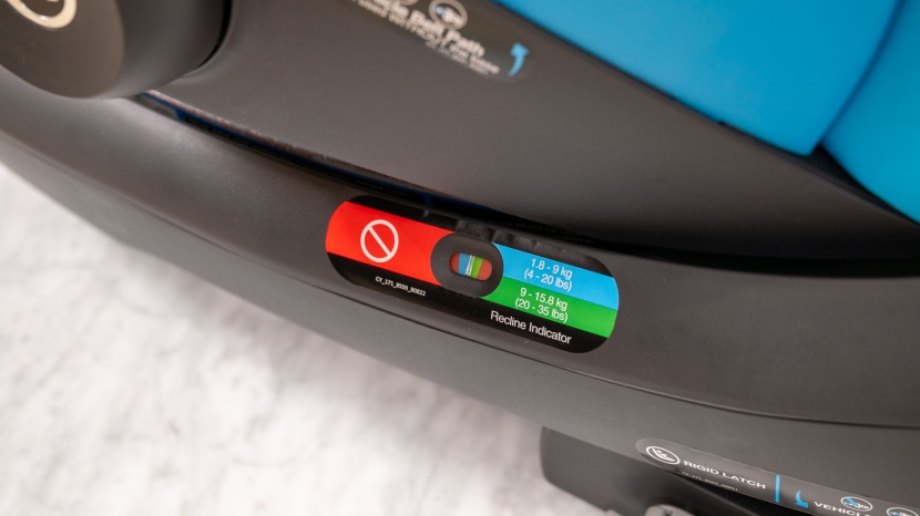 cybex cloud g lux - the cloud&#039;s needle level indicator seems to get stuck occasionally...