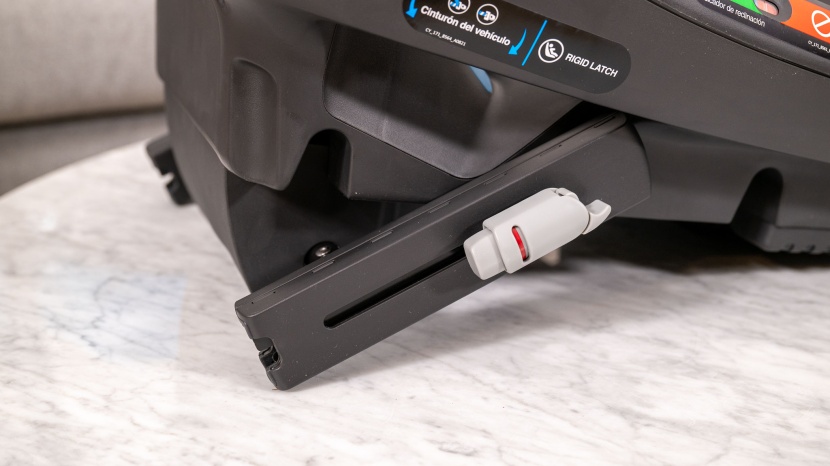 cybex cloud g lux - the cloud&#039;s base has an adjustable foot to help you find the right...