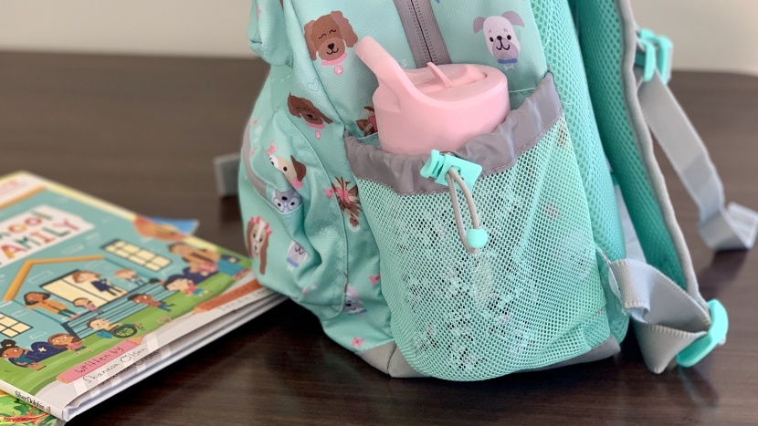 kids backpack - features such as side pockets for water bottles, padded straps, and...