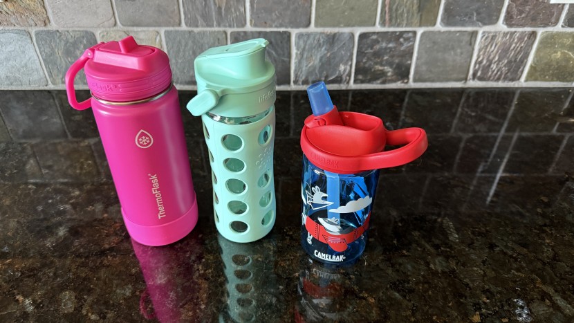 kids water bottle - our review included glass, stainless steel, and plastic bottle...