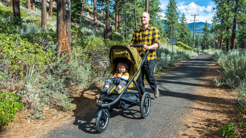 thule urban glide 3 - the larger back wheel base and longer length that that adds to the...