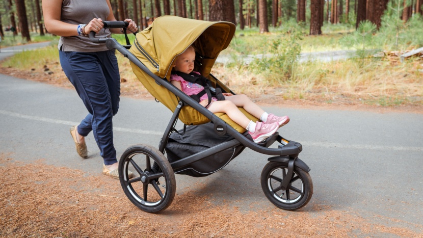 thule urban glide 3 - the urban glide features a wide footprint that may make using it in...