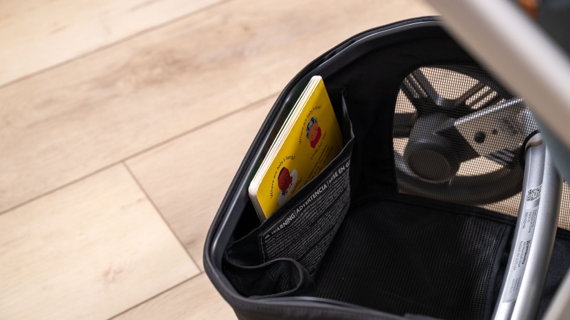 additional little features including interior storage bin...