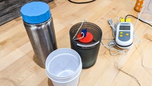 The Voyager testing was done in the same manner as other warmers...