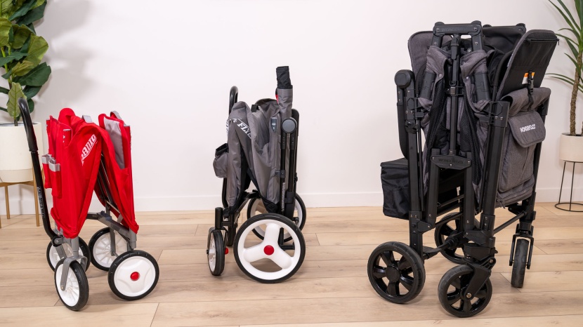wonderfold elite pro stroller wagon - the wonderful (far right) is a beast of a wagon, which could be a...
