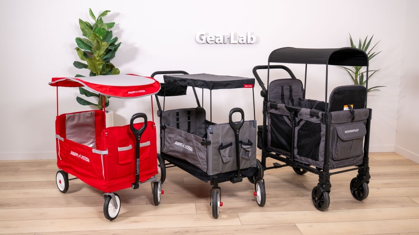 double stroller - we don't think wagons make the best strollers, but they have their...