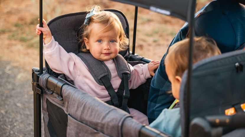 wonderfold elite pro stroller wagon - the wonderfold elite pro is a versatile wagon with solid construction.