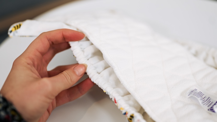 cloth diaper - the bambino mio gusset is longer than most competitors.