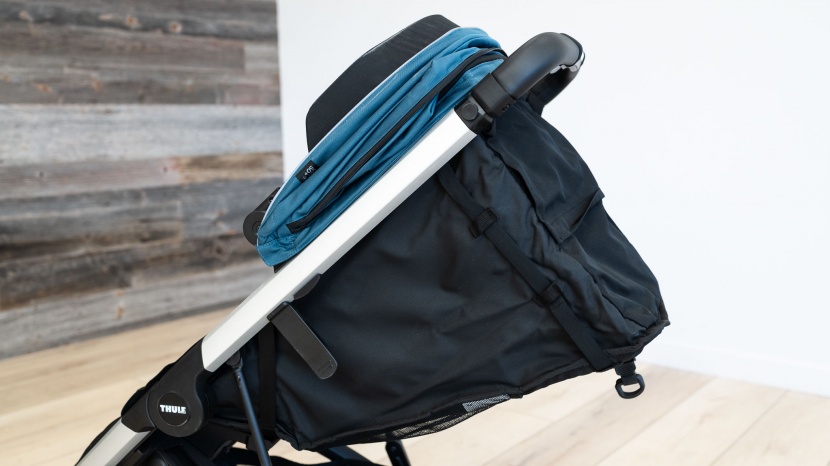 the recline on the spring is deep and cozy for napping.