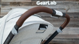 The leatherette wrapping with detailed stitching on the Cruz...