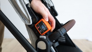 The Cruz seat has an almost verticle upright position.